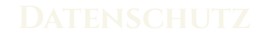 Datenschutz